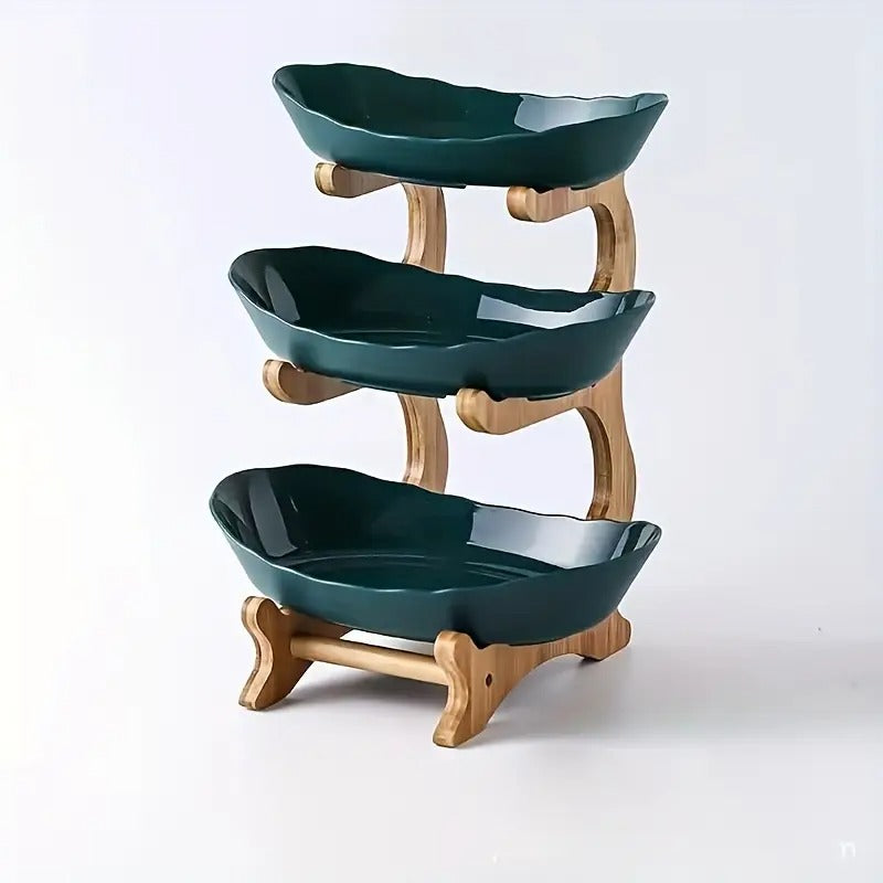 2 3 tier luxury elegant fruit stand double layer fruit bowl - Temu