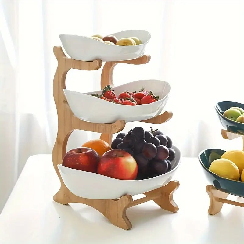 2 3 tier luxury elegant fruit stand double layer fruit bowl - Temu