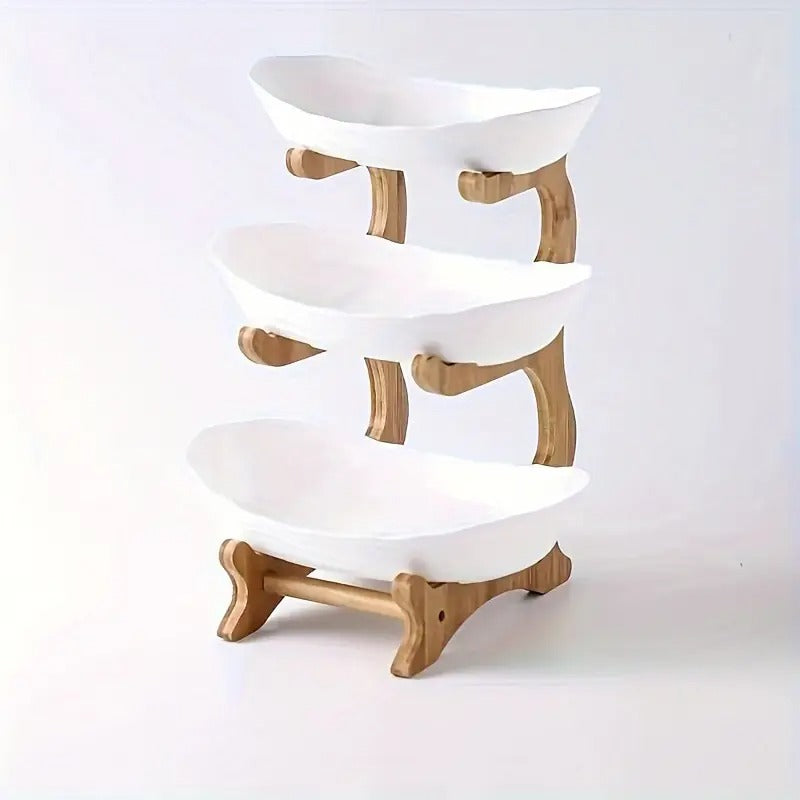 2 3 tier luxury elegant fruit stand double layer fruit bowl - Temu