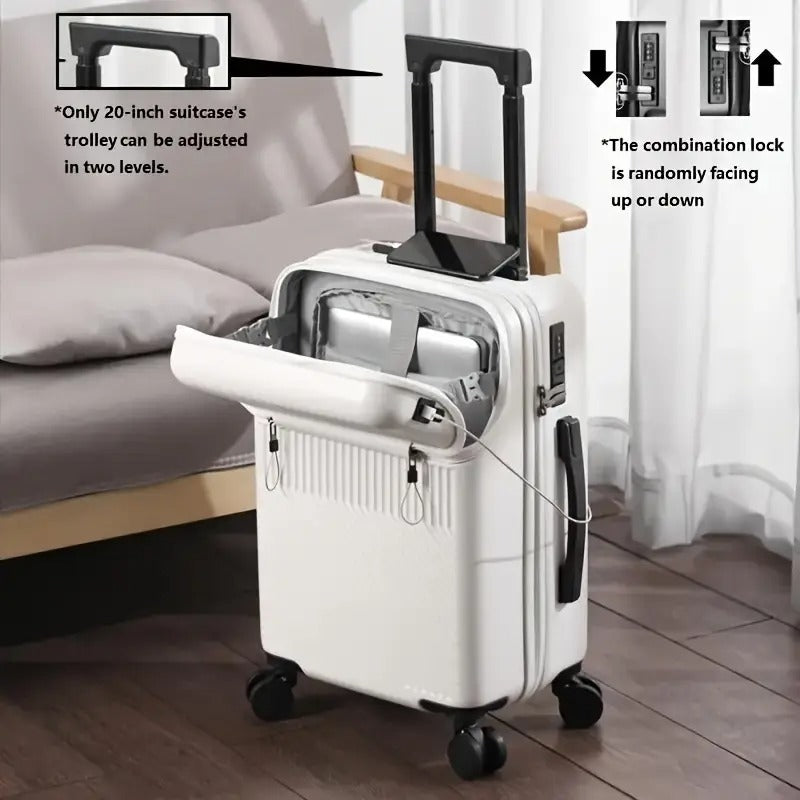 1pc 20 inch luggage travel function boarding case luggage - Temu